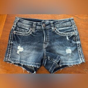 Silver Jeans Aiko Mid Shorts